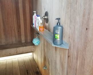 Shower shelf