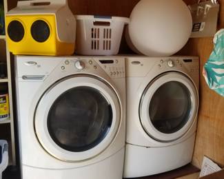 Whirlpool Duet washing machine & dryer
