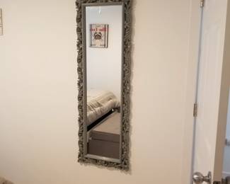 Hollywood Regency wall mirror