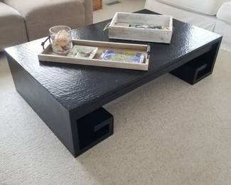 Contemporary coffee table by Baker 