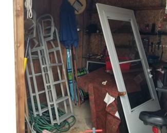 Aluminum dock ladders, shed stuff