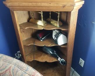 Small corner cupboard