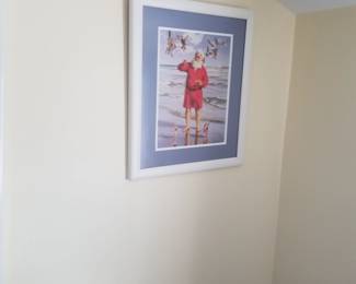 Summer Santa art