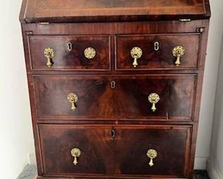 Petite slant top travel secretary