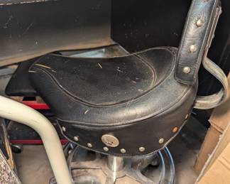 Motorcycle Seat Stool