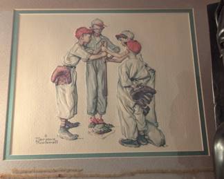 Norman Rockwell Print