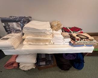 Blankets and bedding 