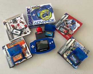 Game Boy advance sold w/games
