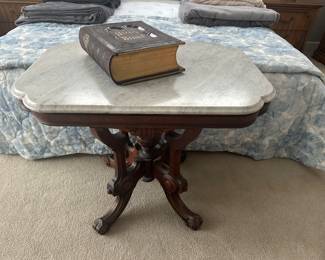 Marble top table