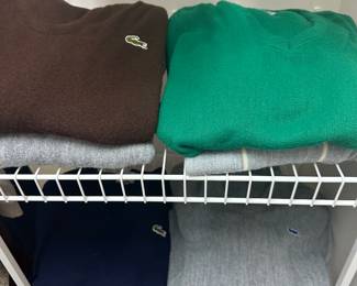 Men’s Izod sweaters