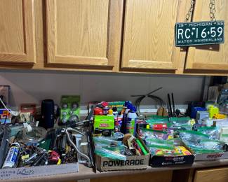 Misc garage and shop supplies
