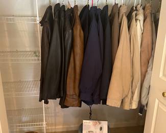 Mens coats lg - xL