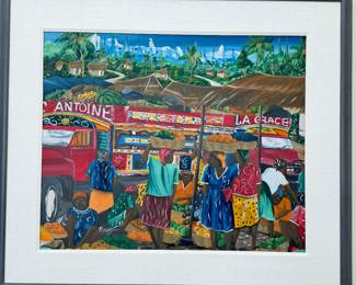 Original Haitian Art Signed