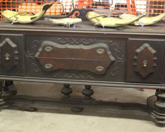 VERY LARGE ANTIQUE BUFFET