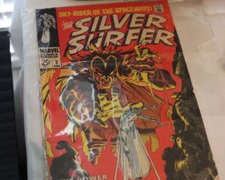 VINTAGE SILVER SURFER COMIC BOOK