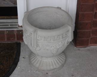 1 OF 2 CONCRETE PLANTERS