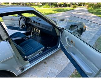 1980 Datsun 280ZX 2-seater. Automatic transmission. Unrestored with original paint and upholstery.  No rust, near perfect condition. Clear title with the only 31,625 miles.  Everything works except cruise control.