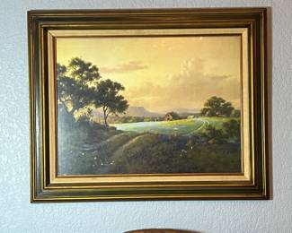 Dalhert Windberg "Blue Springtime" - 24"x30" - $150