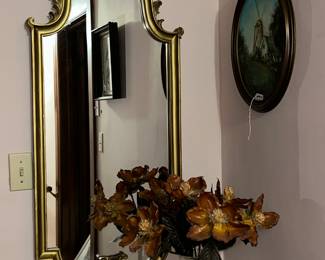 A fanciful mirror would look just right in many places. 