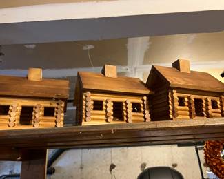 5 Log Cabins