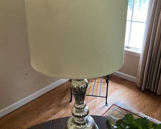 Mercury Glass Lamp