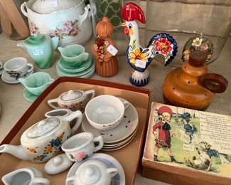 Children's antique and vintage tea sets