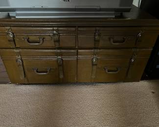 Ballard Design Valise trunk