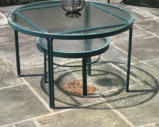 Coffee and Dining Size Outdoor Tables