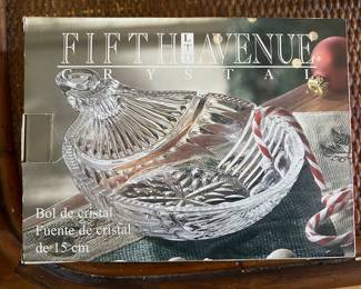 Crystal Ornament Bowl in Box