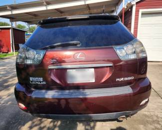 2008 Lexus RX-350 with clear title