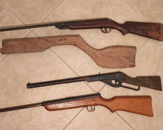 Vintage Daisy BB Gun and a couple other similar guns