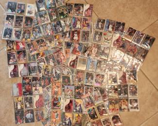 Vintage baseball card collection
