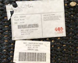 Aloha rug, 8’ x 10’