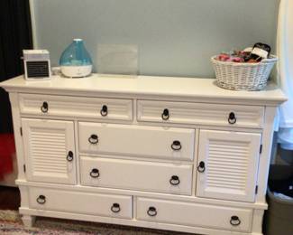 White dresser