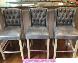 3 stool chairs 