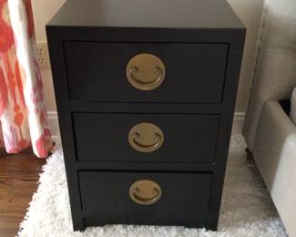Pair of Asian style night stands 