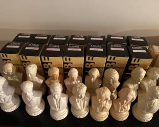 Composer busts for recital gifts