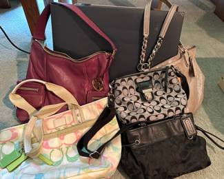 Coach and Michael Kors Purses