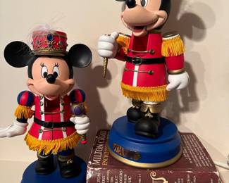 Mickey and Minnie nutcrackers