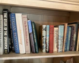 Many coffee table books