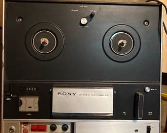 Sony Reel-to-Reel Tape Player 