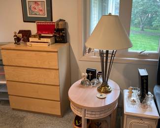 Dresser, end tables