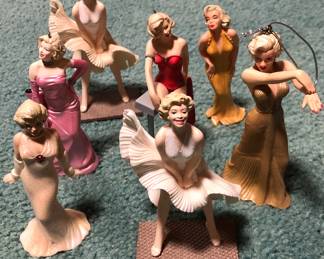 Marilyn Monroe Hallmark Christmas Ornaments 