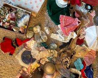 Ginny doll clothes and accessories