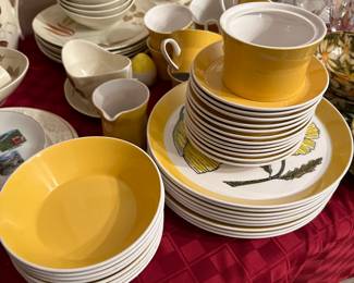 Red Wing, vintage Mikasa dishes