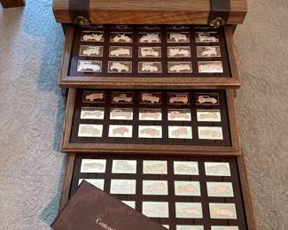 Franklin Mint Centennial Cars Ingot Collection 