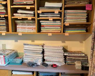 Sheet music…classical, jazz