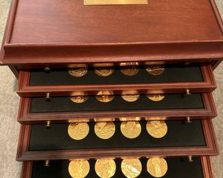 100 Greatest Masterpieces Coins Franklin Mint