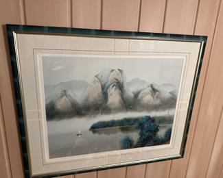 David Lee framed art