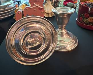 Sterling Silver Candlesticks